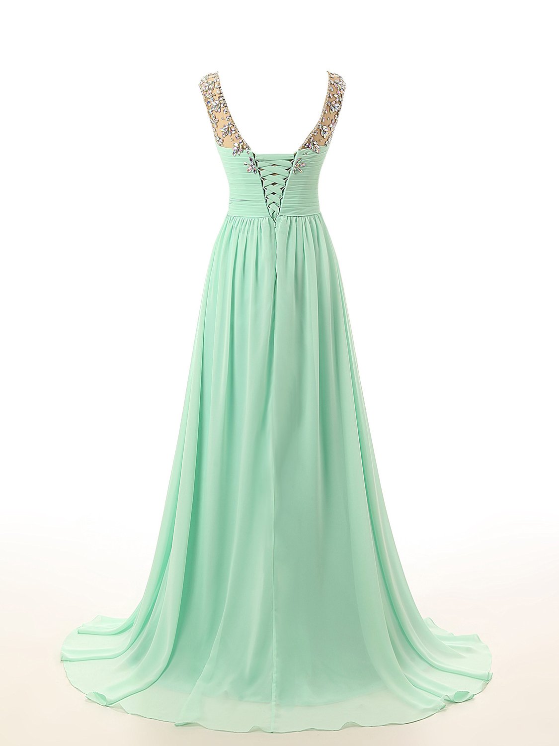 Women's Sparkling Embellished Bridesmaid Prom Ball Evening Dresses C165 ...